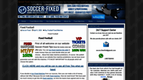 What Football-fixed-matches.com website looked like in 2021 (2 years ago)
