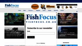 What Fishfocus.co.uk website looked like in 2021 (2 years ago)