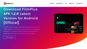 What Filmplusapk.com website looked like in 2021 (2 years ago)