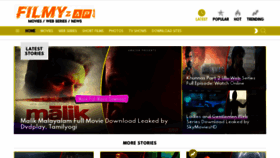 What Filmyzap.com website looked like in 2021 (2 years ago)