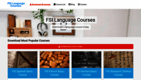 What Fsi-language-courses.org website looked like in 2021 (2 years ago)