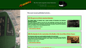 What Funimag.com website looked like in 2021 (2 years ago)