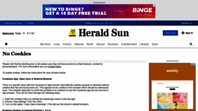 What Frankstonleader.com.au website looked like in 2021 (2 years ago)