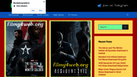 What Filmy4web.org website looked like in 2021 (2 years ago)