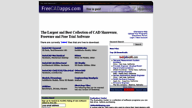 What Freecadapps.com website looked like in 2021 (2 years ago)