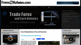 What Forex-rebates.com website looked like in 2021 (2 years ago)