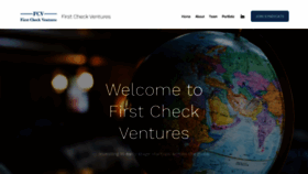 What Firstcheckventures.com website looked like in 2021 (2 years ago)