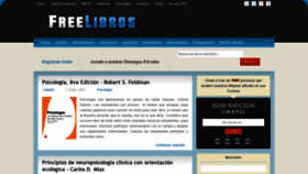 What Freelibros.net website looked like in 2021 (2 years ago)