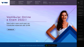 What Fgv.br website looked like in 2021 (2 years ago)