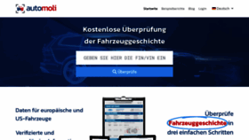 What Fahrzeuggeschichte.de website looked like in 2021 (2 years ago)