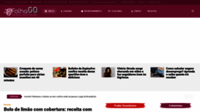 What Folhago.com.br website looked like in 2021 (2 years ago)