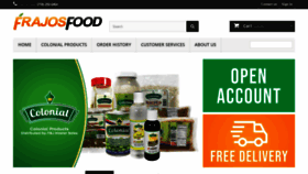 What Frajosfood.com website looked like in 2021 (2 years ago)