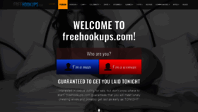 What Freehookup.com website looked like in 2021 (2 years ago)