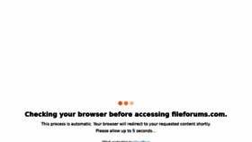 What Fileforums.com website looked like in 2021 (4 years ago)