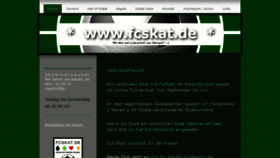 What Fcskat.de website looked like in 2021 (2 years ago)