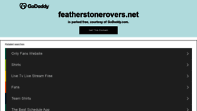 What Featherstonerovers.net website looked like in 2021 (2 years ago)