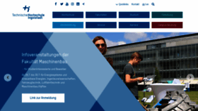 What Fh-ingolstadt.de website looked like in 2021 (2 years ago)