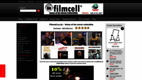 What Filmcell.co.uk website looked like in 2021 (2 years ago)