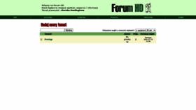 What Forum-hd.zamki.pl website looked like in 2021 (2 years ago)
