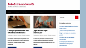 What Fotoextremadura.es website looked like in 2021 (2 years ago)