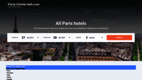 What France-for-visitors.com website looked like in 2021 (2 years ago)