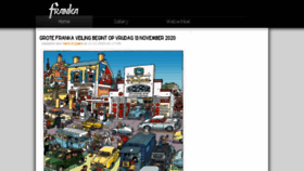 What Franka.nl website looked like in 2021 (4 years ago)