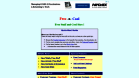 What Free-n-cool.com website looked like in 2021 (2 years ago)
