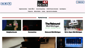 What Fox47news.com website looked like in 2021 (2 years ago)