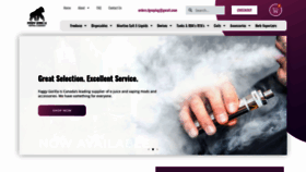 What Foggygorillavapeshop.ca website looked like in 2021 (2 years ago)
