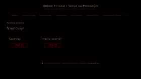 What Filmovitica.com website looked like in 2021 (2 years ago)