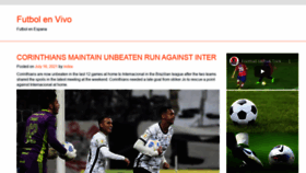 What Futbolenvivotv.com website looked like in 2021 (2 years ago)