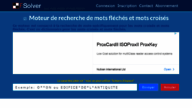 What Fsolver.fr website looked like in 2021 (5 years ago)