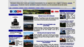 What Ferrovie.it website looked like in 2021 (2 years ago)