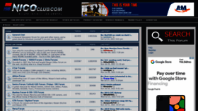 What Forums.nicoclub.com website looked like in 2021 (2 years ago)