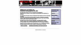 What Frickler.net website looked like in 2021 (2 years ago)