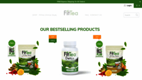 What Fittea.com website looked like in 2021 (2 years ago)