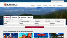 What Ferienfuchs.ch website looked like in 2021 (2 years ago)