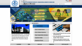 What Fita.vnua.edu.vn website looked like in 2021 (2 years ago)