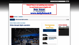What Finlandtimes.fi website looked like in 2021 (2 years ago)