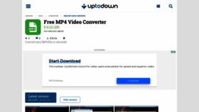 What Free-mp4-video-converter.en.uptodown.com website looked like in 2021 (2 years ago)