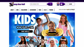 What Fancydressball.co.uk website looked like in 2021 (2 years ago)