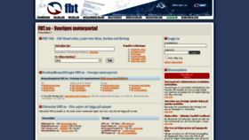 What Fbt.se website looked like in 2021 (2 years ago)