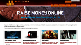 What Fast2earn.com website looked like in 2021 (2 years ago)