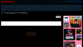 What Fivenightsat-freddys.com website looked like in 2021 (2 years ago)