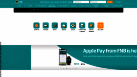 What Fnb.co.za website looked like in 2021 (2 years ago)