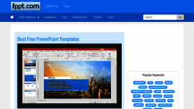 What Free-power-point-templates.com website looked like in 2021 (2 years ago)