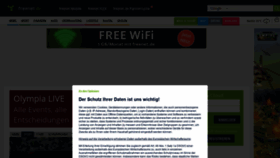 What Freenet.de website looked like in 2021 (2 years ago)