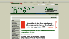What Feam.br website looked like in 2021 (2 years ago)