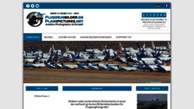 What Flugzeugbilder.de website looked like in 2021 (2 years ago)