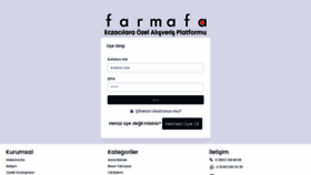 What Farmafa.com.tr website looked like in 2021 (2 years ago)